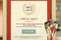 Chubb Life Việt Nam khẳng định vị thế vững chắc trên thị trường