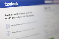 Biểu tượng của Facebook trên máy tính. (Nguồn: AFP/TTXVN).