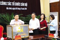 Ban Chấp hành Tỉnh ủy Bắc Ninh bầu bổ sung chức danh Phó Bí thư Tỉnh ủy nhiệm kỳ 2015-2020 đối với các đồng chí Nguyễn Hương Giang và Nguyễn Quốc Chung.