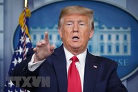 Tổng thống Mỹ Donald Trump. (Ảnh: AFP/TTXVN).