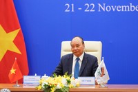 Thủ tướng Nguyễn Xuân Phúc tham dự Hội nghị thượng đỉnh G20. (Ảnh VGP/Quang Hiếu).