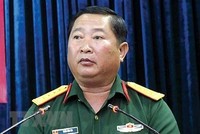 Thiếu tướng Trần Văn Tài. (Ảnh: TTXVN phát).