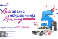 Rước xế sang, rộn ràng mừng sinh nhật 5 tuổi cùng MB Ageas Life