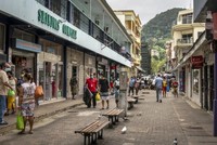 Thủ đô của đảo quốc Seychelles thời Covid-19. Ảnh: AP.