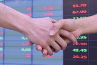 Thị giá BSI đã tăng 79% từ đầu tháng 10 tới nay trước thông tin bán vốn. Ảnh: Dũng Minh.