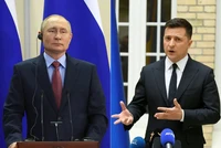 Tổng thống Nga Vladimir Putin sẵn sàng đàm phán trực tiếp với người đồng cấp Ukraine Volodymyr Zelensky (Ảnh: Getty).