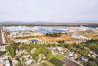 Dự án KCN Tam Thăng mở rộng đang chịu áp lực bàn giao mặt bằng cho nhà đầu tư.