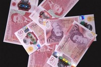 Đồng bảng Anh tại Ngân hàng Trung ương ở London. (Ảnh: AFP/TTXVN).