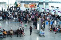 Nhà ga hành khách T2 sân bay Nội Bài. (Ảnh: CTV/Vietnam+).