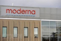Trụ sở công ty Moderna tại Norwood, bang Massachusetts, Mỹ. (Ảnh: AFP/TTXVN).