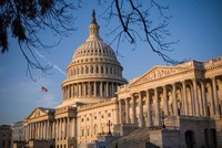 Tòa nhà Quốc hội Mỹ ở Washington, DC. (Ảnh: AFP/TTXVN).