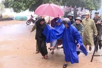 Tỉnh Quảng Ngãi lên phương án di dời 84 nghìn dân trước khi bão số 4 đổ bộ (Ảnh: Quốc Triều).