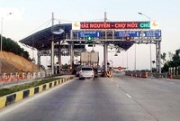 Trạm thu phí dự án BOT Thái Nguyên - Chợ Mới.