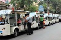 Phú Yên còn thiếu doanh nghiệp tham gia thí điểm xe điện chở khách tham quan, du lịch