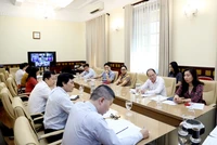 Buổi công bố quyết định của Bộ trưởng Bộ Ngoại giao (Ảnh: BNG).