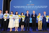 Trong khuôn khổ Hội nghị doanh nghiệp thường niên, HNX đã vinh danh 10 công ty niêm yết quản trị công ty tốt nhất.