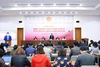Họp báo về hội thảo văn hóa 2022.