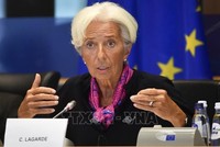 Chủ tịch Ngân hàng Trung ương châu Âu (ECB) Christine Lagarde. Ảnh: AFP/TTXVN