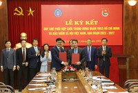 Bảo hiểm xã hội Việt Nam và Trung ương Đoàn Thanh niên Cộng sản Hồ Chí Minh ký Quy chế phối hợp giai đoạn 2023 - 2027