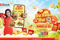 Mở app HDBank, chơi game vui khu lì xì “khủng”.