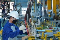Ngành sản xuất của Việt Nam đang đối mặt với các điều kiện kinh doanh khó khăn trong tháng đầu năm 2023.