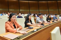 Phiên họp ngày 22/6 của Quốc hội.