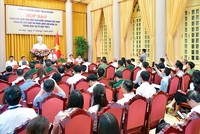Văn phòng Chủ tịch nước họp báo công bố lệnh của Chủ tịch nước về 8 luật đã được Quốc hội thông qua tại Kỳ họp thứ năm.