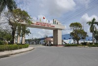 Khu công nghiệp Tam Thăng tỉnh Quảng Nam. Ảnh Hoàng Anh.