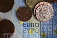 Đồng euro. (Ảnh: AFP/TTXVN)