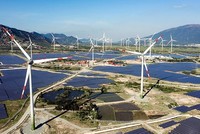 Theo quy hoạch phát triển Nghệ An đến 2030, tỉnh này sẽ ưu tiên phát triển điện gió, điện mặt trời. Ảnh minh họa.