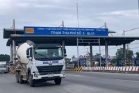 Một trạm thu phí BOT trên Quốc lộ 51.