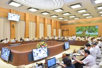 Phiên thảo luận về các báo cáo kinh tế, xã hội của Ủy ban Thường vụ Quốc hội.