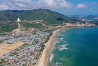 Một góc ven biển huyện Phù Cát