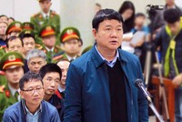 Ông Đinh La Thăng tại tòa tháng 1/2018.Ảnh: TTXVN.