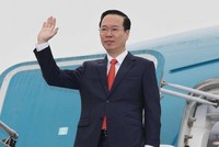 Chủ tịch nước Võ Văn Thưởng lên đường dự Lễ đăng quang của Nhà vua Anh Charles III.
