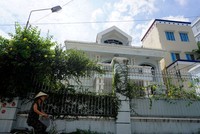 Ngôi nhà số 5 Hồ Biểu Chánh, quận Phú Nhuận, TP.HCM của "Bầu" Kiên. (Ảnh: Dân trí).