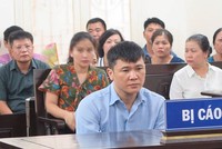 Bị cáo hồi ở phiên tòa sơ thẩm năm 2018.