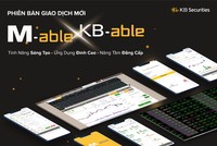 KBSV ra mắt ứng dụng giao dịch trên di động M-able