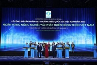 Agribank: Thương hiệu Quốc gia Việt Nam năm 2022