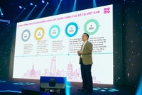 Ông Nguyễn Bá Diệp, Đồng sáng lập MoMo tại Hội thảo “Thúc đẩy dịch vụ công và Thanh toán không dùng tiền mặt” tại TP. Hồ Chí Minh vào ngày 17/10/2023