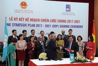 Ký kết Kế hoạch Chiến lược chung giai đoạn 2017 - 2021 giữa Chính phủ Việt Nam và Liên Hợp Quốc