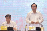 Phó Thống đốc NHNN Đào Minh Tú trả lời tại họp báo Chính phủ thường kỳ chiều 2/10 (Ảnh: Nhật Bắc)