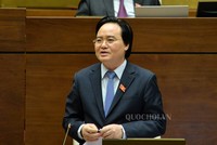 Bộ trưởng Bộ Giáo dục và Đào tạo Phùng Xuân Nhạ vừa gửi Quốc hội báo cáo về vấn đề sách giáo khoa năm học 2020-2021