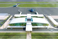 Phối cảnh Cảng hàng không tỉnh Quảng Trị.