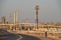 Nhà máy lọc dầu Abqaiq của Tập đoàn Saudi Aramco. Ảnh: AFP