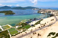 Một góc vịnh Vân Phong, tỉnh Khánh Hòa