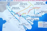 Dự án cao tốc An Hữu - Cao Lãnh đóng vai trò quan trọng kết nối với mạng lưới giao thông trong khu vực