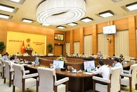 Một phiên họp của Uỷ ban Thường vụ Quốc hội.