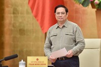 Thủ tướng Phạm Minh Chính chủ trì cuộc họp Ban Chỉ đạo Quốc gia phòng chống Covid-19 ngày 9/10