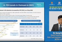 Theo đại diện KOTRA, thương mại song phương Việt Nam - Hàn Quốc dự kiến đạt 70 tỷ USD vào cuối năm nay